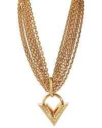 Louis Vuitton - Essential V Multi-strand Necklace - Lyst