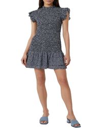 French Connection - Summer Short Mini Dress - Lyst