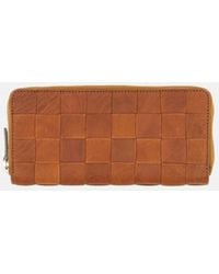 Dragon Diffusion - Check Zip Around Wallet - Lyst