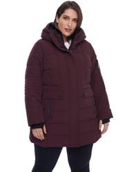 Alpine North - Kootney Plus Vegan Down (Recycled) Mid-Length Parka (Plus Size) - Lyst