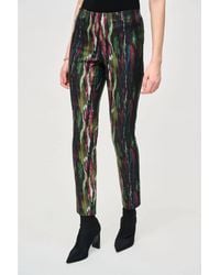Joseph Ribkoff - Abstract Print Pull On Slim Pant - Lyst