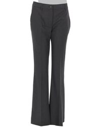 P.A.R.O.S.H. - Tailored Straight-Leg Pants With Mid-Rise Waist - Lyst