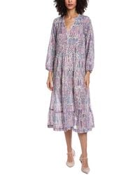 Ba&sh - Robe Pidola Midi Dress - Lyst