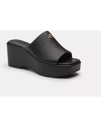 COACH - Phoebe Platform Sandal - Lyst