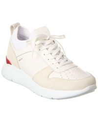 Isaia - Amalfi 01 Leather & Suede Sneaker - Lyst
