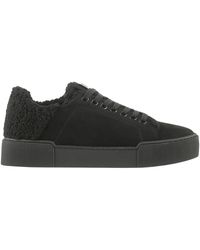 Högl - Fluffy Nubuck Wedge Sneakers - Lyst