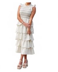TCEC - Eleanor Midi Dress - Lyst