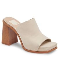 Dolce Vita - Anise Suede Slip On Mule Sandals - Lyst