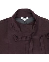 Opening Ceremony - Wool Tie Knot Burgundy Jacket - Lyst