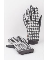 Fashnzfab - Houndstooth Gloves - Lyst