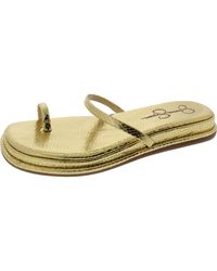 Jessica Simpson - Malha Slip On Wedges Slide Sandals - Lyst