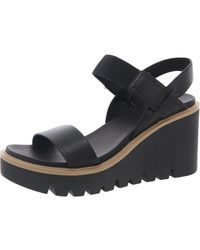 MIA - Ciji Pebbled Faux Leather Platform Sandals - Lyst