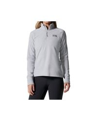 Mountain Hardwear - Microchill 1/4 Zip Pullover - Lyst