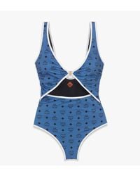 MCM - Monogram Print Swimsuit - Lyst