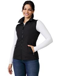 Free Country - Quilted Hybrid Vest - Lyst