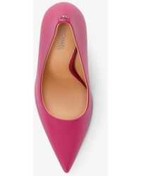 Michael Kors - Amara Leather Pump - Lyst