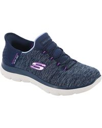 Skechers - Summits- Dazzling Haze Lifestyle Memory Foam Slip-on Sneakers - Lyst