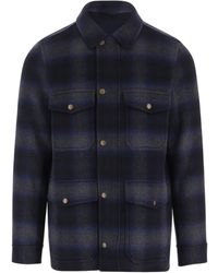 Woolrich - Wool-Blend Check Shirt - Lyst