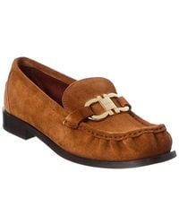 Ferragamo - Maryan Suede Loafer - Lyst
