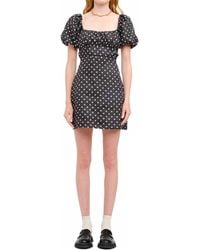 SOFIA The Label - Mia Polka Dot Dress - Lyst