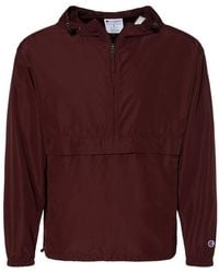 Champion - Packable Quarter-Zip Jacket - Lyst