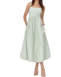 Greylin - Celina Balloon Hem Midi Dress - Lyst