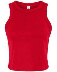 Bella Canvas - Micro Rib Racer Tank - Lyst