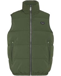 Philipp Plein - Nylon Down Jacket Vest - Lyst