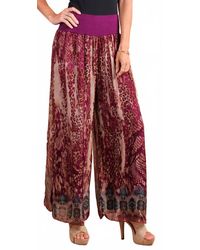 Gigi Moda - Jasmin Boho Slit Pant - Lyst