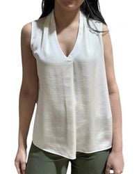 Joseph Ribkoff - V-Neck Sleeveless Pullover - Lyst