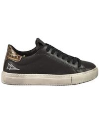 Nevver - Leather Sneakers - Lyst