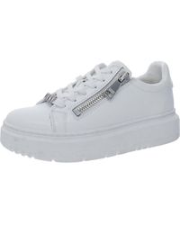 DKNY - Matti Leather Casual And Fashion Sneakers - Lyst