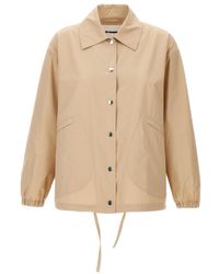 Jil Sander - Boxy Light Cotton Jacket - Lyst