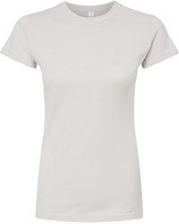 Tultex - Slim Fit Fine Jersey T-Shirt - Lyst