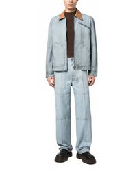 DIESEL - Intentionally Dirty Effect Full Zip J-Chart Jacket - Lyst