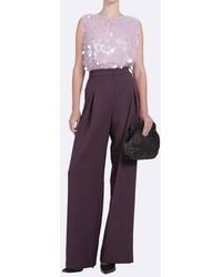 NonChalant Label - Bianca Sequin Muscle Tank Top - Lyst