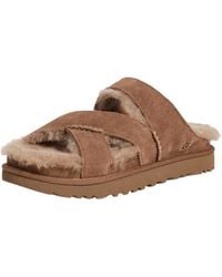 UGG - Greenport Cross Strap Slide Slippers - Lyst