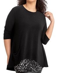 Sympli - Nu Whisper Split Back Top - Lyst