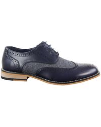 House Of Cavani - Classic Oxford Tweed Brogue Shoes - Lyst
