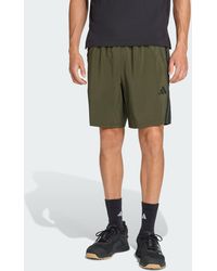 adidas - Essentials Training 3-Stripes Woven Shorts - Lyst