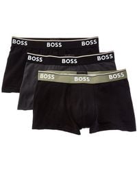 BOSS - Boss Set Of 3 Trunk Boxer - Lyst