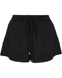 Nocturne - Mini Linen Shorts - Lyst