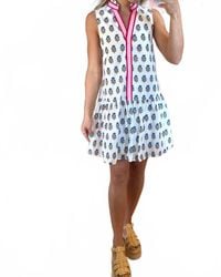 Thml - Sleeveless Flower Print Mini Dress - Lyst