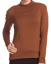 Angel - Long Sleeve Mock Neck Pullover - Lyst
