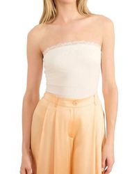 Cami NYC - Rama Strapless Rib Knit Camisole Top - Lyst