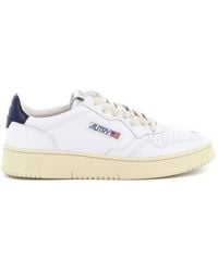 Autry - Medalist Leather Low-Top Sneakers, Brand Size 41 Us - Lyst