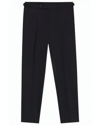 BOSS - Tapered Tailored Trousers - Lyst