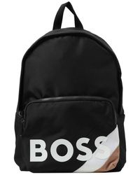 BOSS - Catch 2.0 M Backpack Canvas With Zip Closure - Lyst