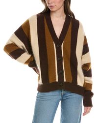 The Great - The Fluffly Slouch Angora-blend Cardigan - Lyst