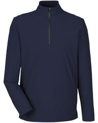 Devon & Jones - Crownlux Performance Windsor Welded Quarter-Zip Pullover - Lyst